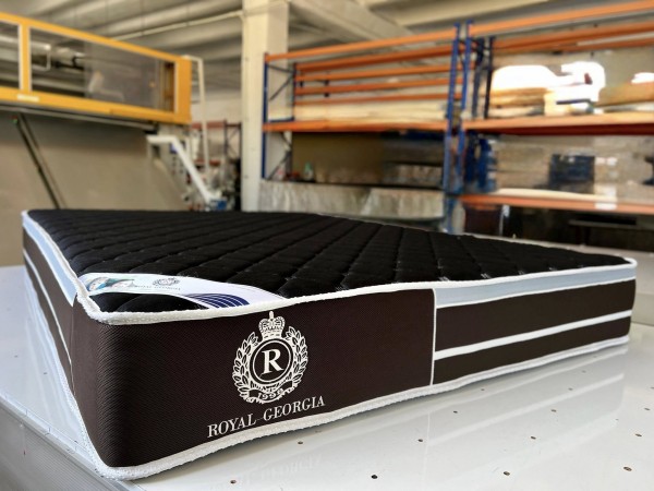 ორთოპედიული ორმხრივი შავი მატრასი JUSMINE ORTHOPEDIC MATTRESS
